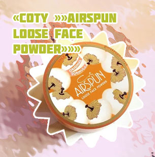 Airspun coty loose face powder