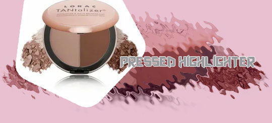 Bronzer and highlighter duo