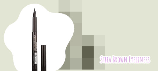 Brown eyeliner stila