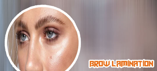 Bushy brow lamination