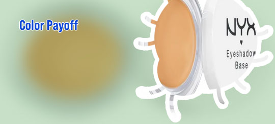 Colored eyeshadow base