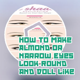 Eye makeup for almond eyes
