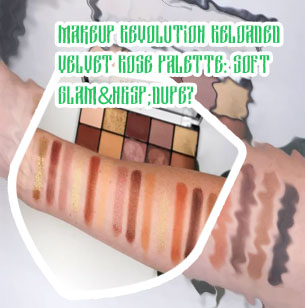 Makeup revolution velvet rose