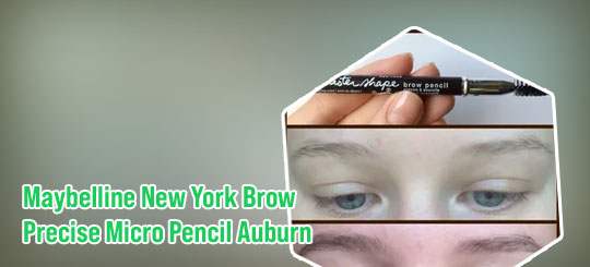 Maybelline auburn eyebrow pencil