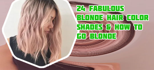 New blonde hair color trends