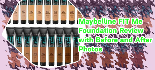Real fit me foundation