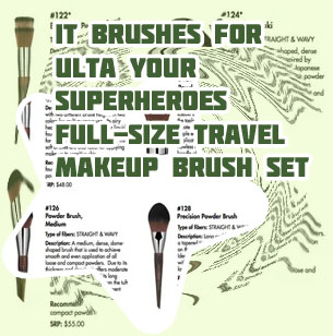 Short dense makeup brush