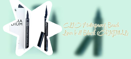 Waterproof brush liner black